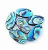Natural Abalone Shell Cabochons - Oval Shaped Polished Gemstones - Jewelry Making Cabs