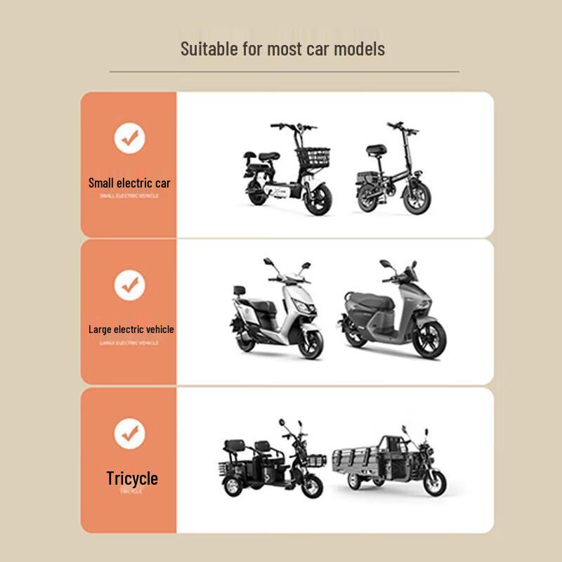 Elektrisk skoter Vindsäker Quilt