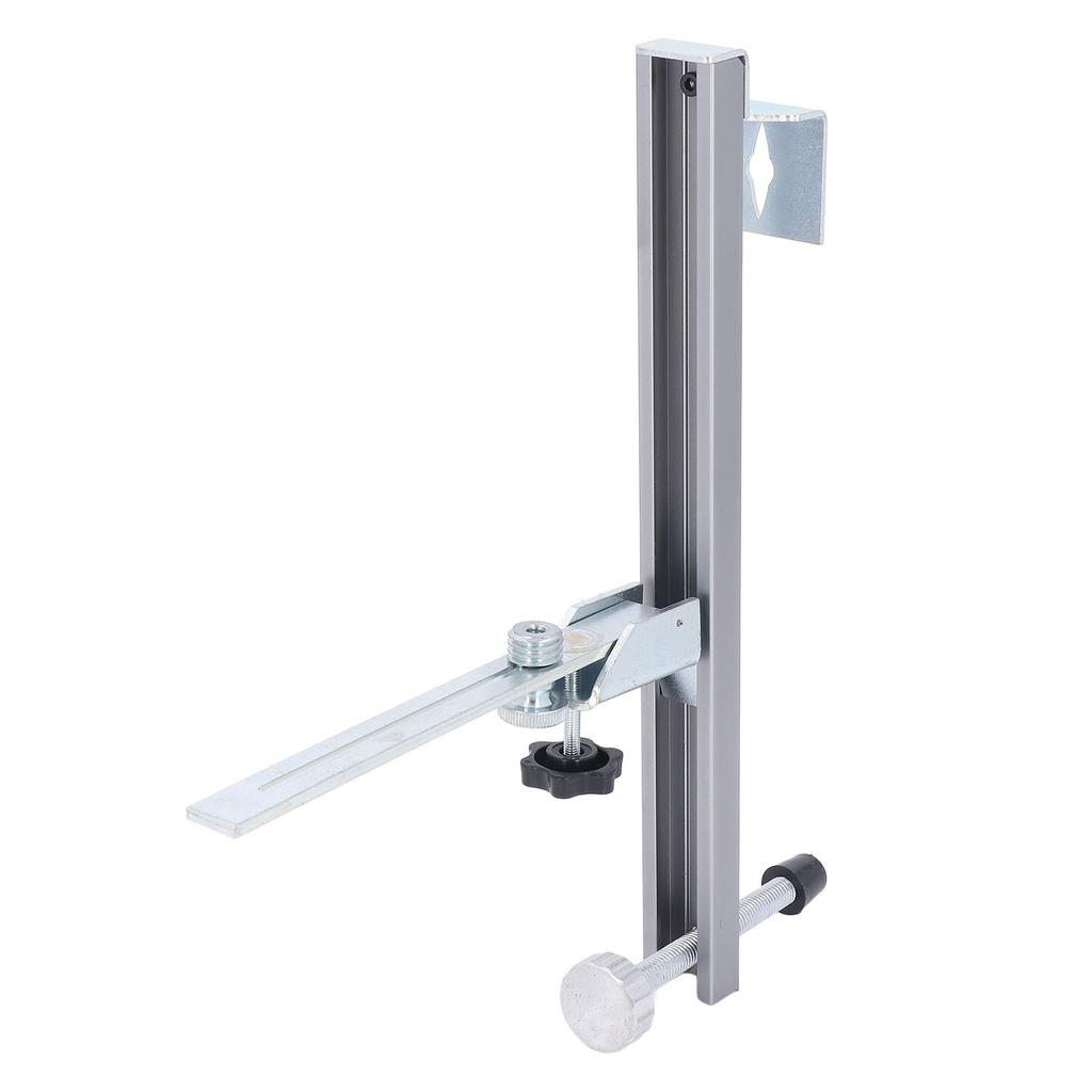 Level Tool Wall Mount Bracket Aluminum Alloy Adjustable Leveler Wall Holder with Bubble and 5/8in 11
