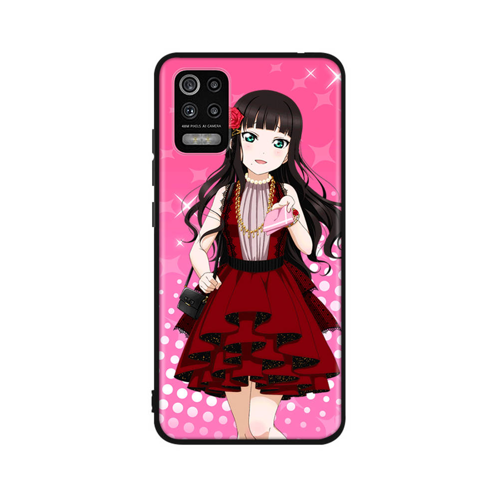 DT27 Dia Kurosawa Case for Samsung A04 A14 A23 A34 A54 M23 M33 M52 M53 Realme 10 9 C30S C35 C55 VIVO Y02S Y21 Y33S Y51 X80 Pro Clear Cover