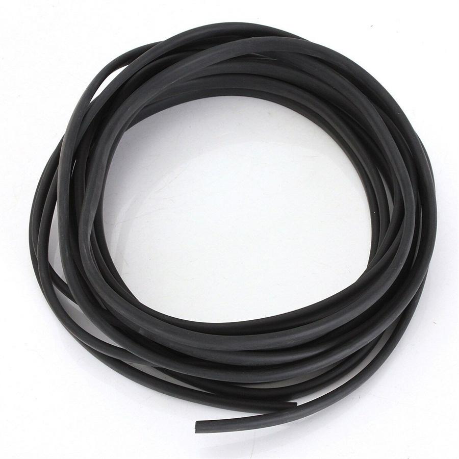 U Shape Rubber Strip 6m Black Car Body Protection
