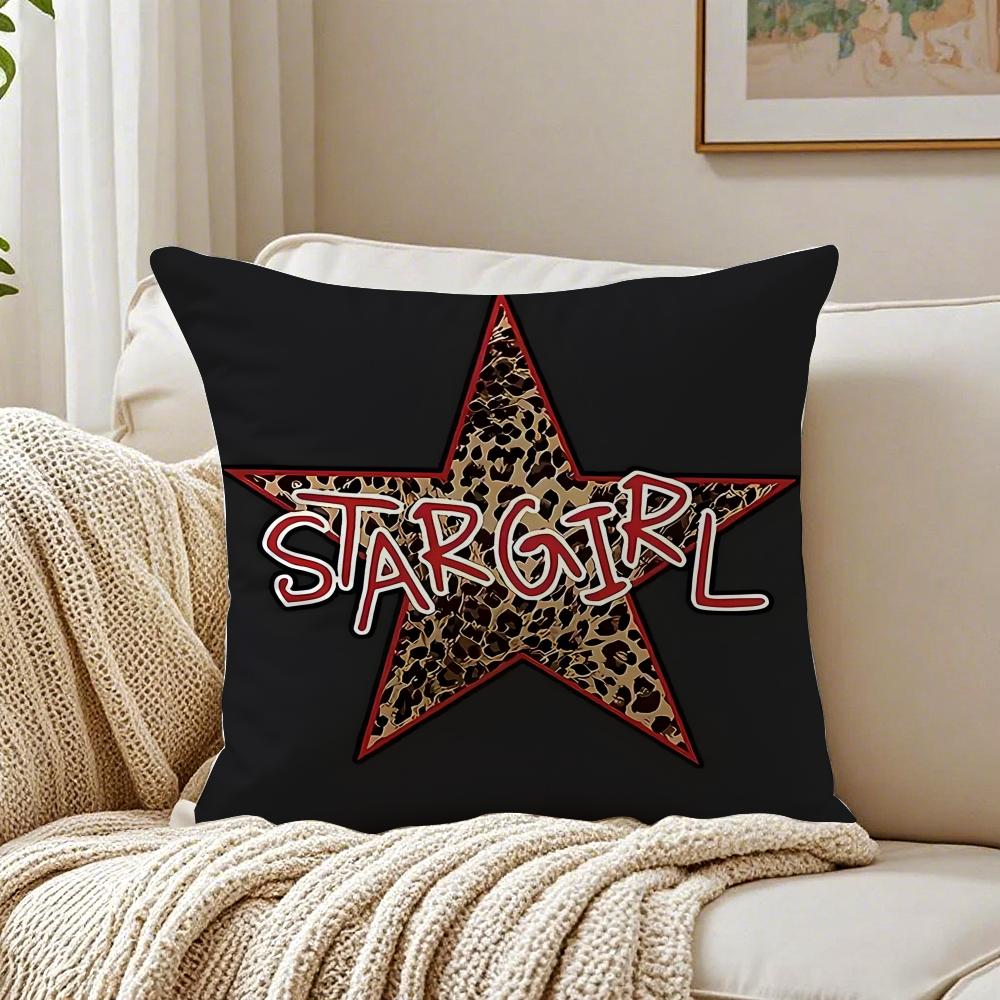 Trendiger Stil Klassische Trendige Marke Druck Kunst Kissenbezug Leinen Kissenbezug Weich für Sofa Bett Wohnzimmer Dekoration