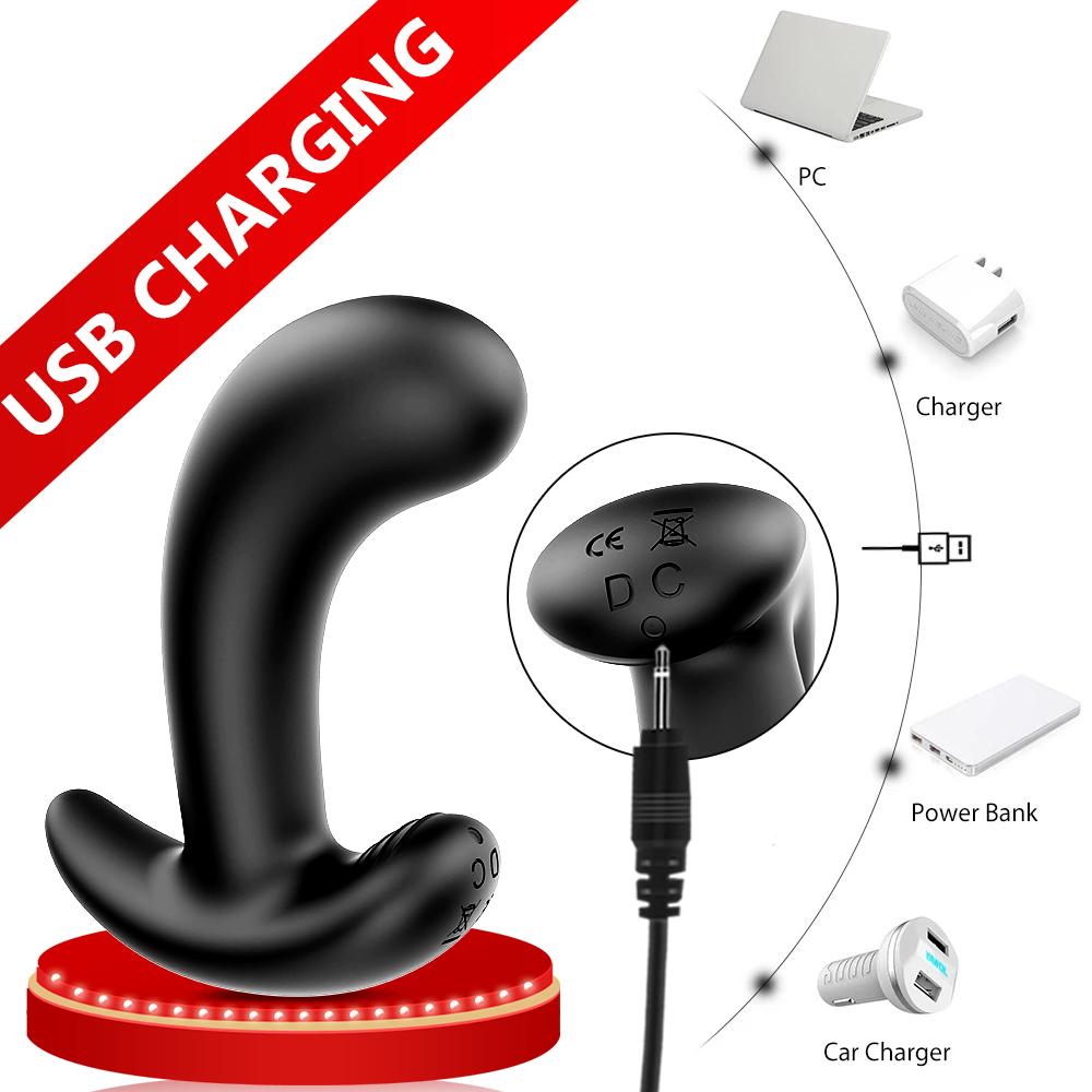 Silicone Prostate Massager Penis Fake Insert G Spot Stimulation Toy for Men Women Anal Butt Plug Wearable Dildo 18+