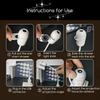 360° Rotation Starry Sky Projector Adjustable Brightness Star Projector Night Light  Bedroom Decor