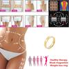 2026 New Fashion Magnetic Therapy Lose Weight Ring  Jewelry Ring Health Keep Slim Stylish Metal Touch Acupoint Health Care Ring