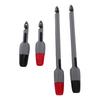 4Pcs Wire Piercing Probe Kit Insulation Piercing Clamp Set with 2mm 4mm Banana Plug for Multimeter Automobile Diagnosis
