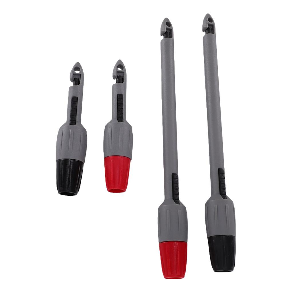 4Pcs Wire Piercing Probe Kit Insulation Piercing Clamp Set with 2mm 4mm Banana Plug for Multimeter Automobile Diagnosis