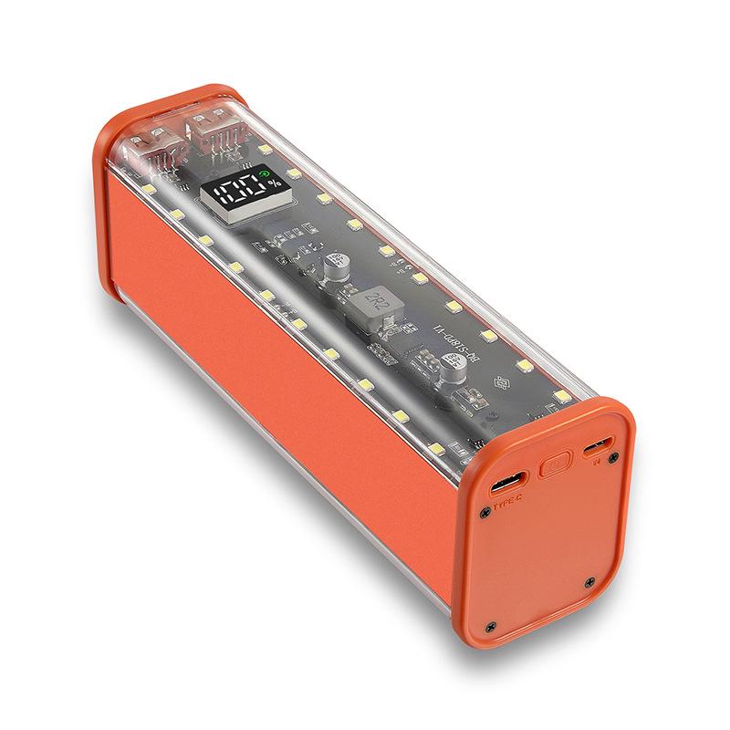 8-Section 18650 Battery Box DIY Kit: Solder-Free Quick Charge Power Bank Shell