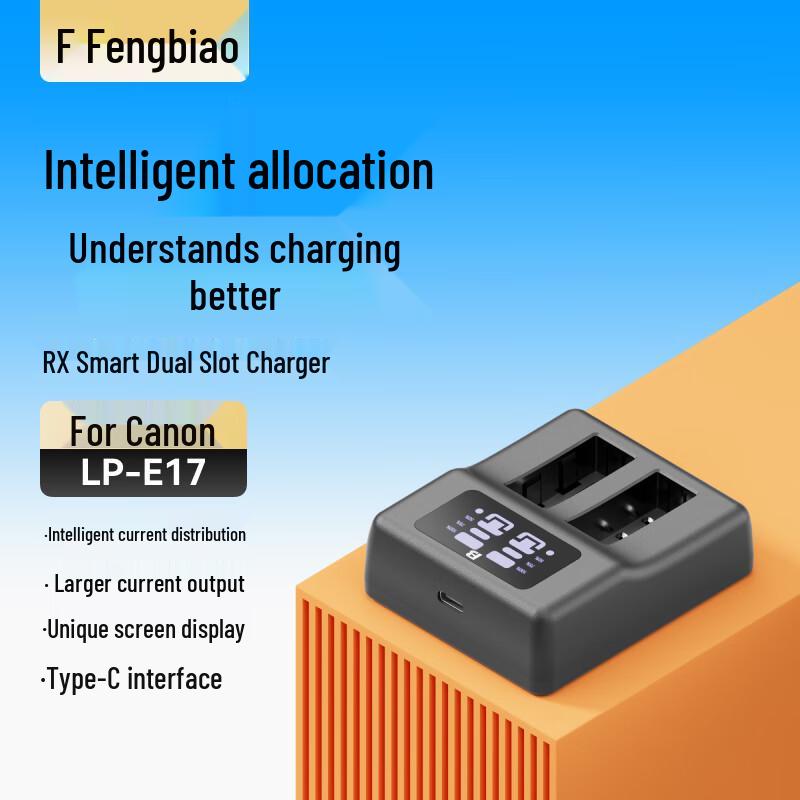FB LP-E17 Camera Battery & Charger Series for Canon EOS CN plug (adapter included)