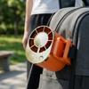 Portable Waist Clip Fan, 3 Speeds Portable Rechargeable Wearable Belt Fan for Travel