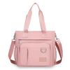 Women’s Oxford Tote Bag Large Capacity Shoulder Bag Casual Crossbody Handbag Multi Pocket Travel Messenger Bag