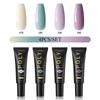 PHOENIXY Poly Nail Gel na prodloužení nehtů Rychlý stavební gel na prsty s 37 barvami Poly Nail Gel na prodloužení a akrylový gelový lak na nail Art