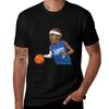 Allen Iverson Art Chibi T-shirt Grande Taille Décontracté Ample