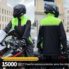 Men's Stormproof Raincoat & Pants Set for Cycling and Motorbike Delivery