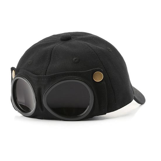 Solhatt med Solbrilledekor Pustende UV-sikker Lettvekt Baseballhatt Solskjerm Hodeplagg Allsidig Hverdagsbruk