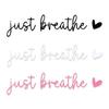 3pcs Hearts Pattern Car Rear View Decals Bible Verse Design Mirror Decals for Car  Christian Faith