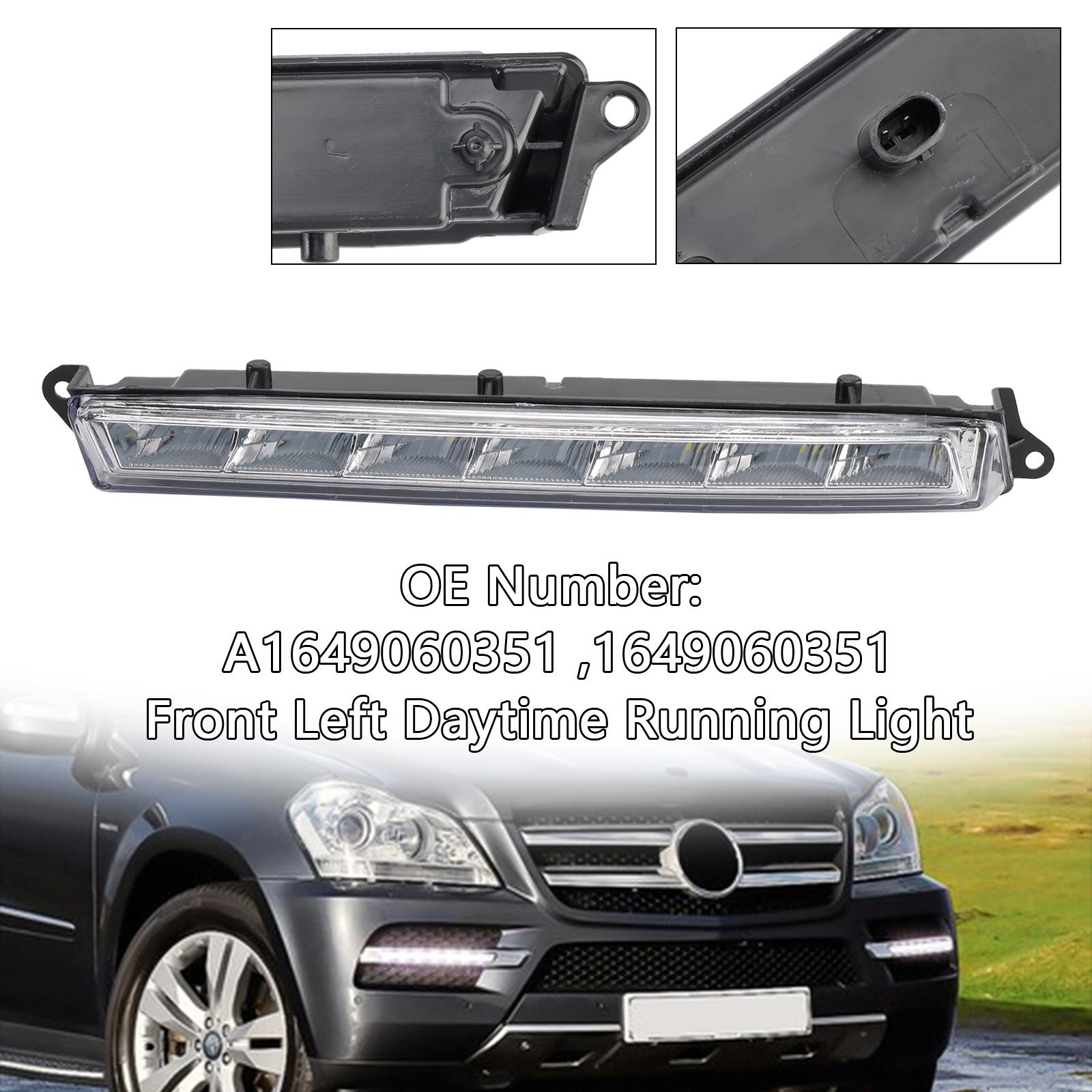 

Передний левый светодиодный дневной ходовой огонь A1649060351 Для X164 GL320 GL350 GL450