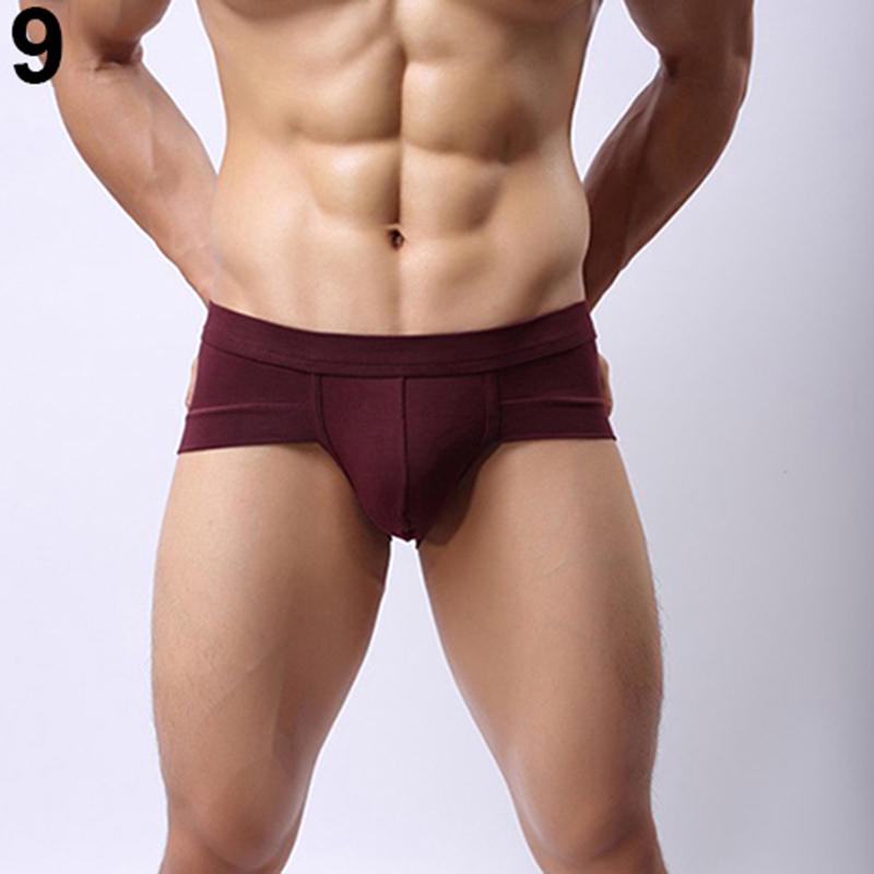 Erkek Seksi Sandıklar İç Giyim Boxer Külot Şort Bulge Kılıfı Rahat Yumuşak Külot
