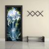 2pcs Natural Landscape Waterfall Wall Stickers Living Room Entrance Decoration Stickers Self-adhesive Removable Bedroom Backgrou