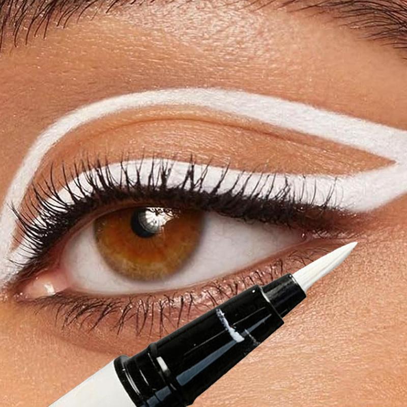 Matte White Eyeliner Liquid Pen Lying Silkworm Pencil Brighten Corners of Eyes Ultra-thin Waterproof Pigment Eyeshadow