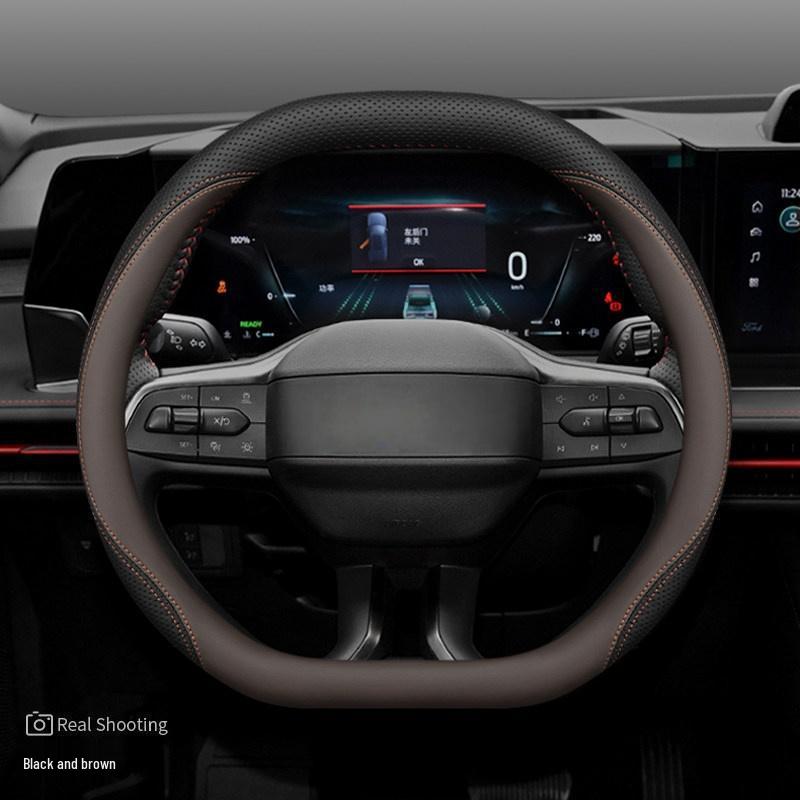Geely Galaxy Starshine 6 Steering Wheel Ultra-Thin Anti-Slip Cover: All-Season, Decorative, Protective.