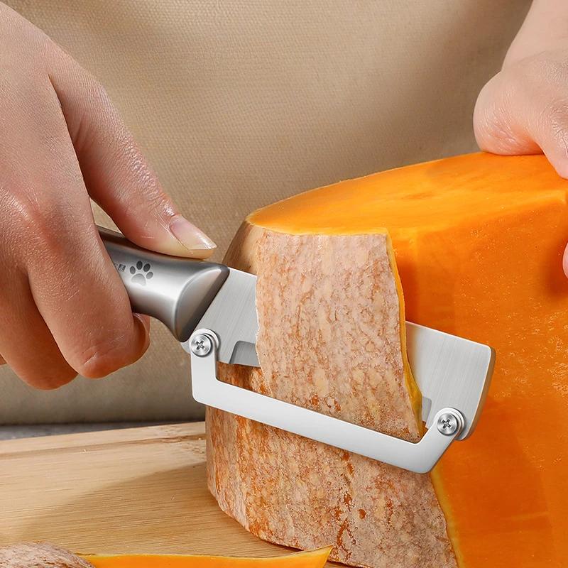 Multi-functional All-steel Peeler 2-in-1 Fruit Peelers Stainless Steel Paring Knife Pineapple Sugarcane Special Kitchen Tools