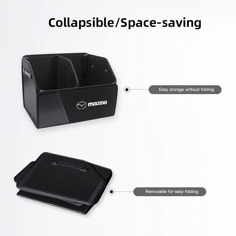 2025 Scatola Organizer per Bagagliaio Auto Calda Contenitori da Viaggio per Mazda 6 2 3 CX50 CX60 BT-50 CX5 CX30 MX-5 CX3 CX8 Atenza CX80 CX70 CX90