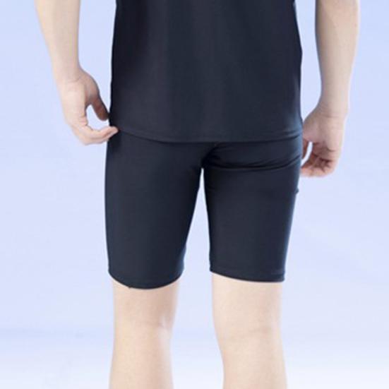 Men Quick-Dry Swimming Trunks Beach Shorts Waterproof Bathing Suit Slim Fit High
