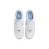 Nike נעלי סניקרס לגברים אייר פורס 1 07 לבן כחול מזל דלי FQ4296-100