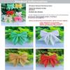 1/2Pcs Large Red Gold Sparkling Bow Glitter Christmas Ribbon Bowknot Xmas Tree Hanging Ornaments  Year Home Decoration