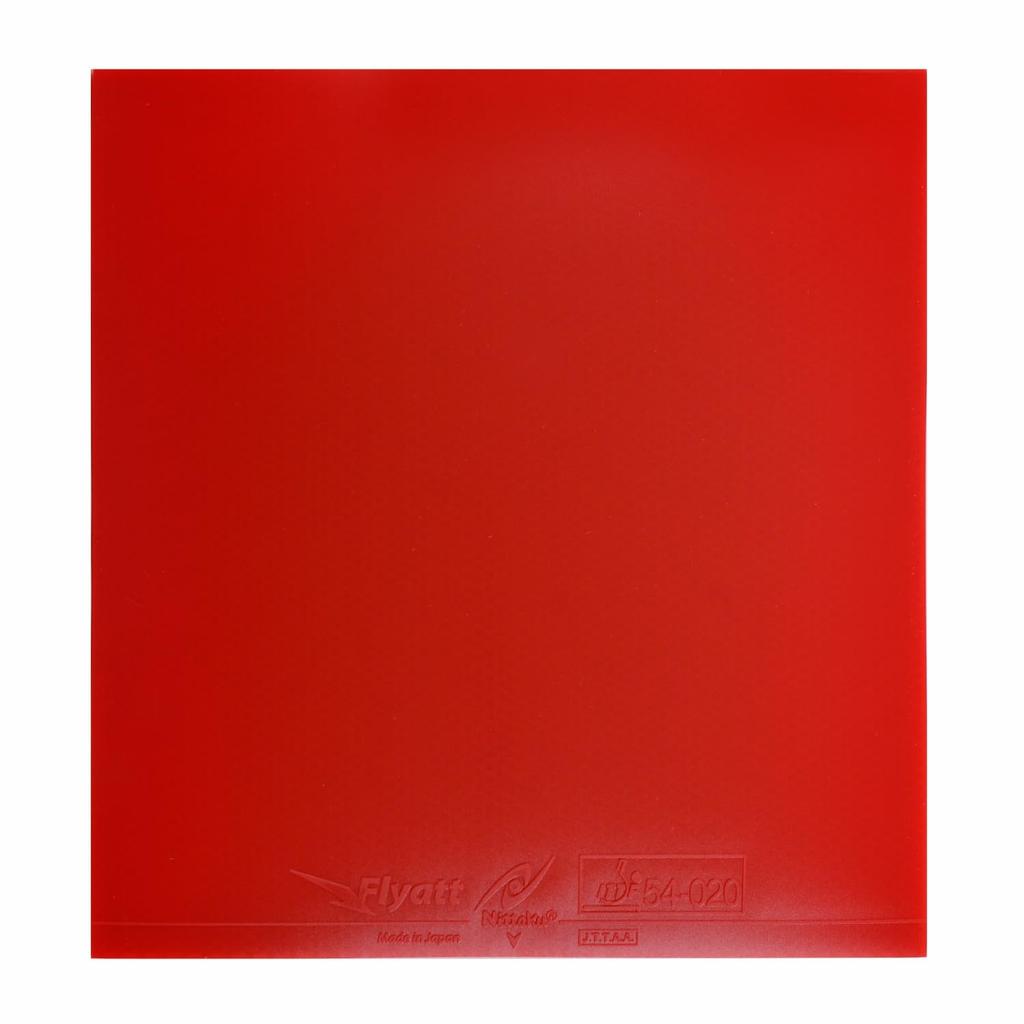 Nittaku Flyatt Soft AC Table Tennis Extra Red (Active Charge) NR-8561 Rubber, Thick,