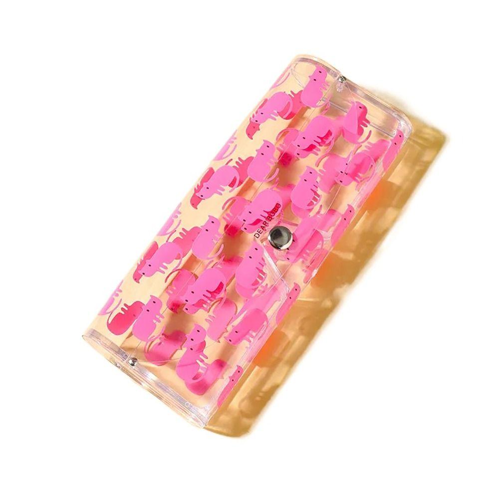 

Мультяшный протектор для очков Милый чехол для солнцезащитных очков Модные аксессуары для очков Школа Pink