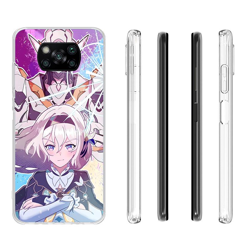 Honkai Star Rail Firefly Cover Phone Case For Xiaomi Poco F7 Ultra X7 X6 X5 Pro M7 Redmi 15C 15 13C 13 12C 12 10C 10 9A 9C 9T 9