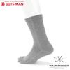 Gutsman Strong Socks for 40km Marches and and the Military Compression Socks with Antibacterial and Odor Size L Light Heather Gray Five-Toe (FS-V-01)