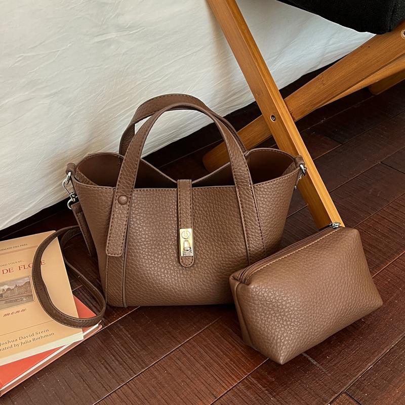 PU-Tragetasche Damen Mode Mini-Umhängetasche Lässig Tägliche Nutzung Crossbody-Handtasche mit Metallschnalle