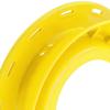 15cm High Strength Plastic Fishing Line Winding Board Outer Diameter with Trace Wire Swivel Tackle