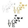 Acrylic LOVE Letter Mirror Sticker Bedroom Living Room Decorative Wall Stickers