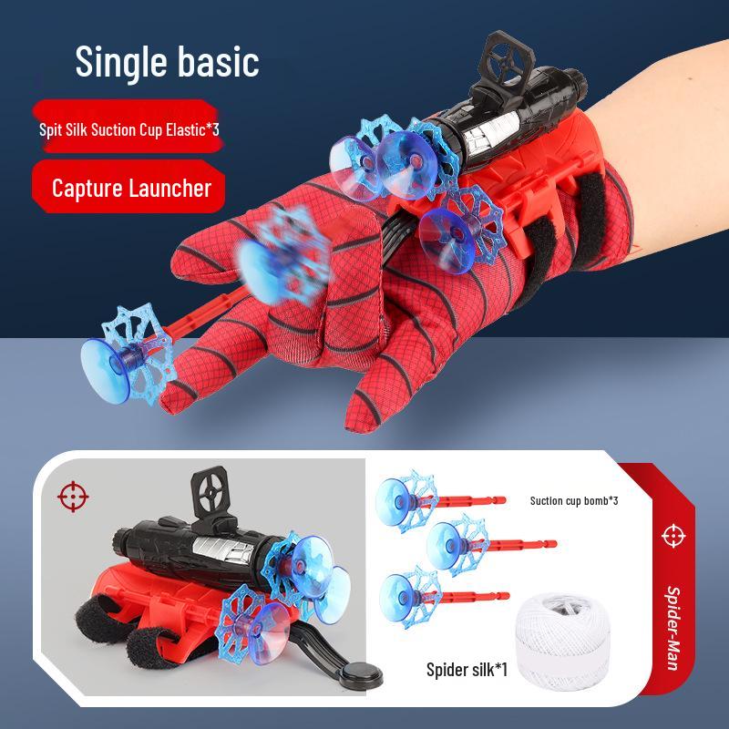 Spider-Man Web-Shooting Glove & Wrist Launcher Toy for Kids