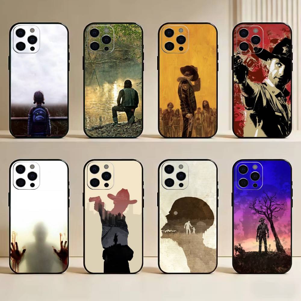 The Walking Dead Phone Case Silicone Soft For IPhone 17 16 15 14 13 12 11 X XR Plus Pro Max Plus