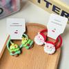 Elastice de Păr de Crăciun pentru Copii, Elasticuri de Păr cu Tematică de Sărbători pentru Fete, Culori Bomboane, Elasticitate Ridicată, Suporturi Moi pentru Coadă de Cal, Accesorii Festive pentru Păr