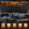 Daihatsu Tanto LA650 Series Front Windshield Sunshade LA650S UV No Suction Cups Light Heat Summer UV Easy Interior Storage Bag Included [Enhanced