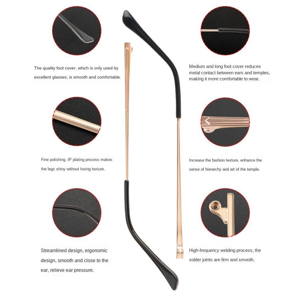 Anti-Slip Glasses Arm Repair Tool Spectacle Frame High Quality Replacement Leg  Eyewear Accessories