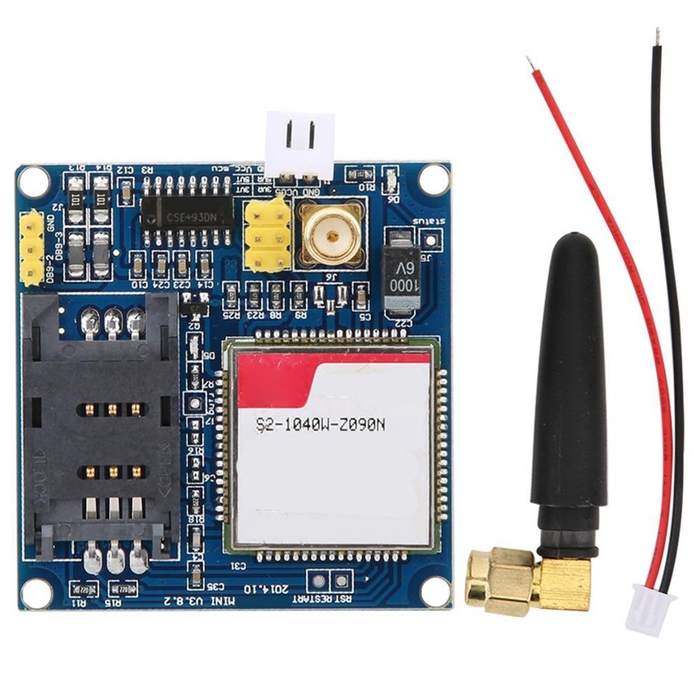

SIM 900A Development Board Module Multiple Ports 50*49mm Wireless Extension Module GPRS Board + Antenna SMS Transmission
