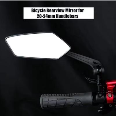 Bike Mirror 360 Degree Rotatable Cycling Rear View Mirrors Handlebar Rearview Mirror Safe Mirror