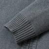 2025 Men's Autumn/Winter Plus Size Light Luxury Warm Down Knit Cardigan Sweater.