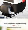 Electric Bike Rear Trunk with Battery Storage & Backrest for Aima, TaiLing, LvYuan