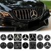 1pcs Star Badge Car Front Grill LED Emblem Light For Mercedes Benz E-Class W212 W207 W205 W117 X204 X166 3D Mirror Logo