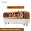 LINKPIN Retro Bluetooth Speaker with White Noise, Alarm & Night Light
