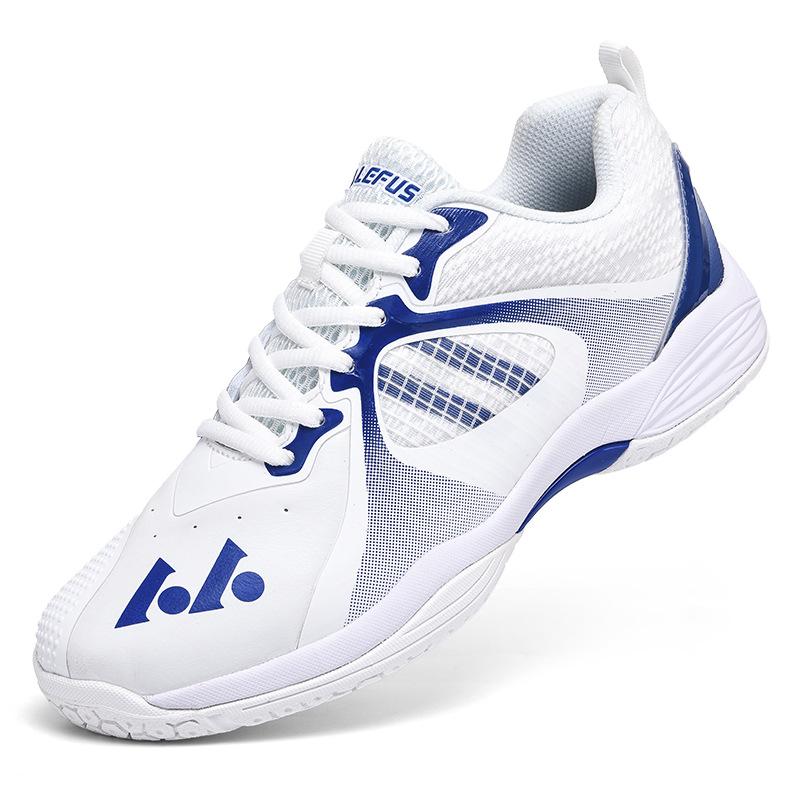 

Профессиональная обувь для бадминтона мужская и женская нескользящая, износостойкая, амортизирующая, тренировочная, спортивная обувь, дышащие теннисные кроссовки 46