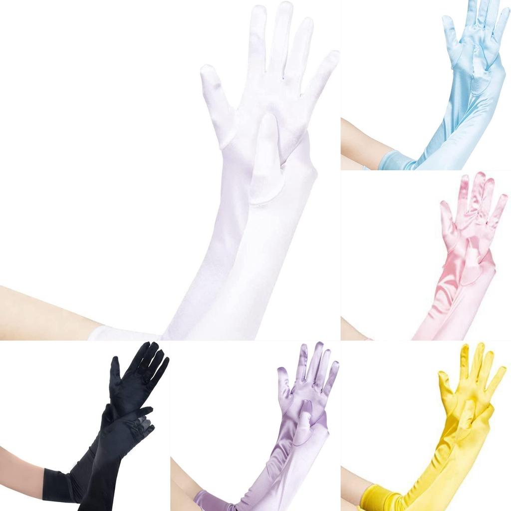 Dress Satin Gloves, Performance Ball Gloves, Clothing Accessories
